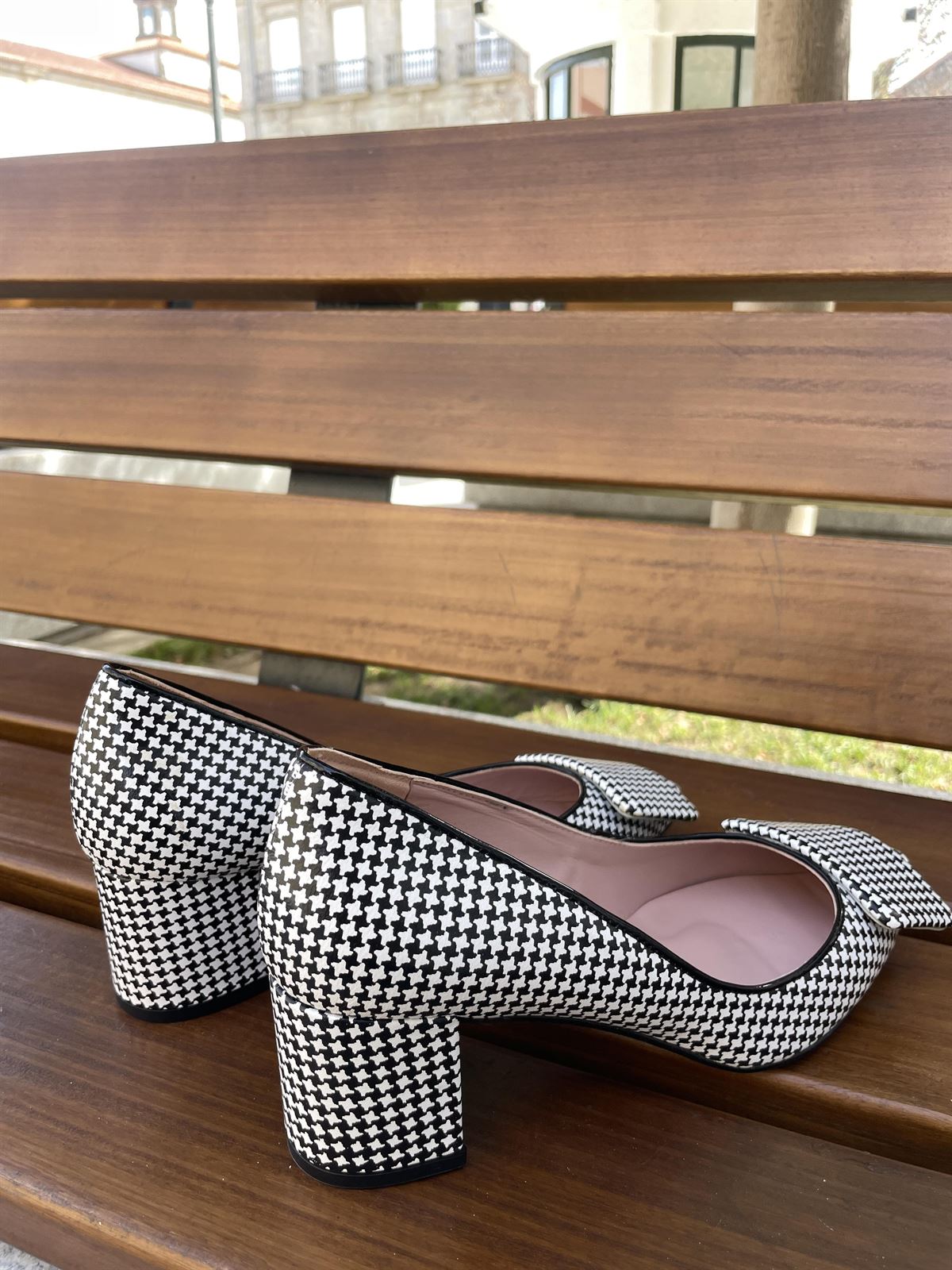 Zapato Angari 42215.-25 INMA pata gallo - Imagen 3