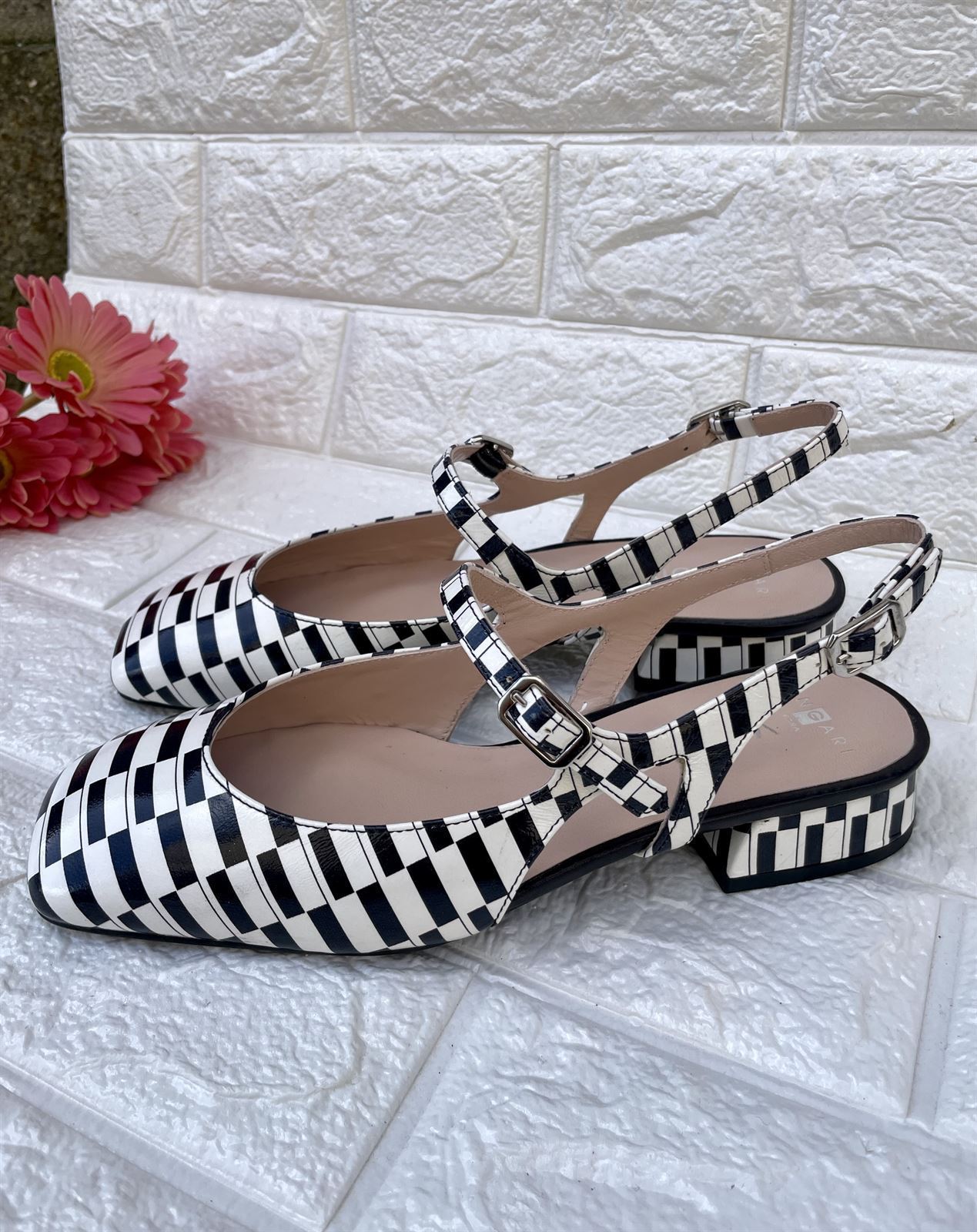 Zapato Angari 48253 -97 Mary Jane bicolor - Imagen 1