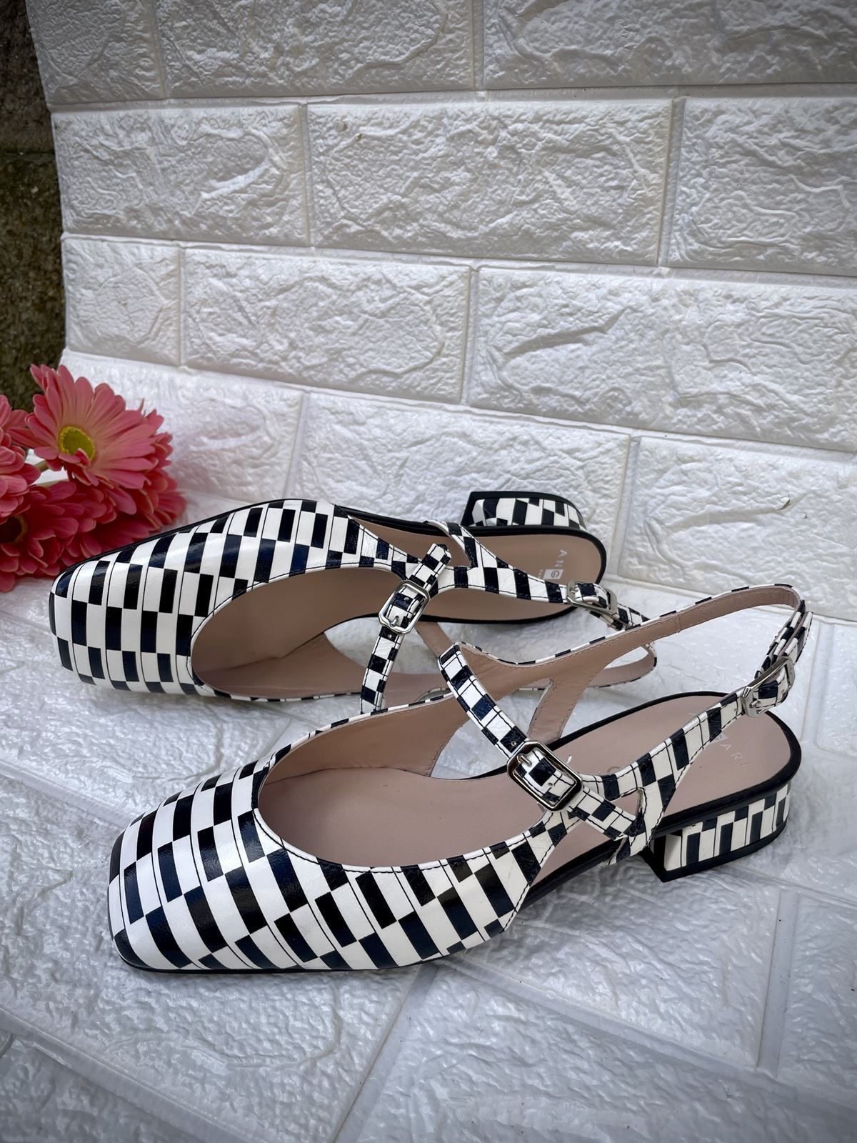 Zapato Angari 48253 -97 Mary Jane bicolor - Imagen 3