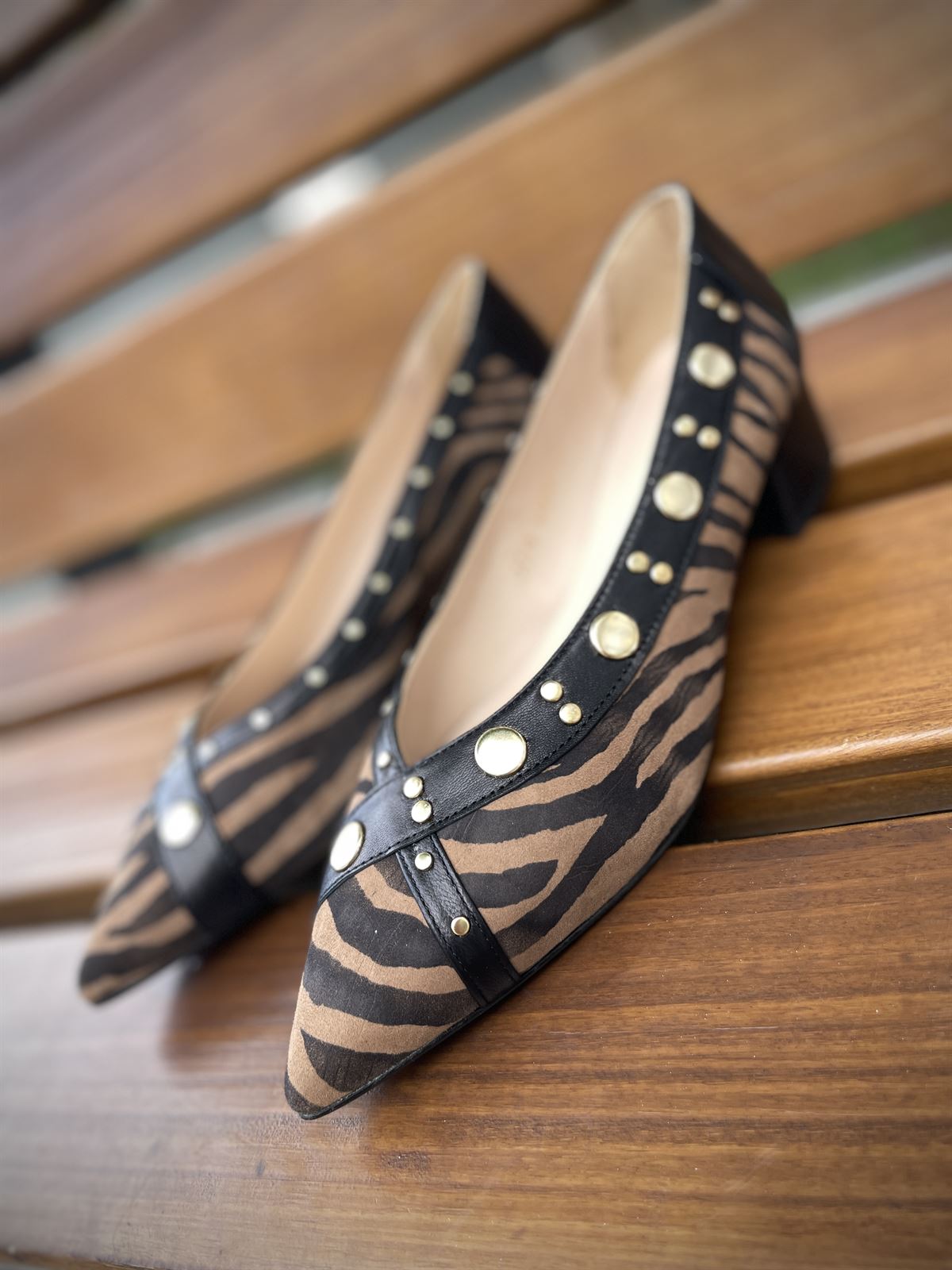 Zapato Angari 54202-40 DIANA Ante cebra - Imagen 2