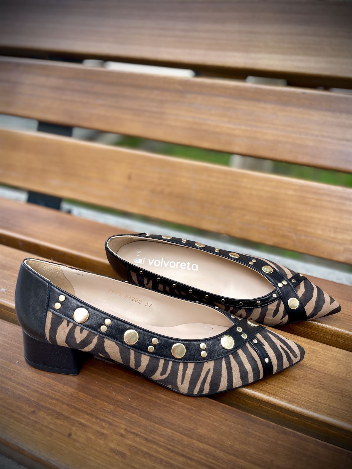 Zapato Angari 54202-40 DIANA Ante cebra - Imagen 5