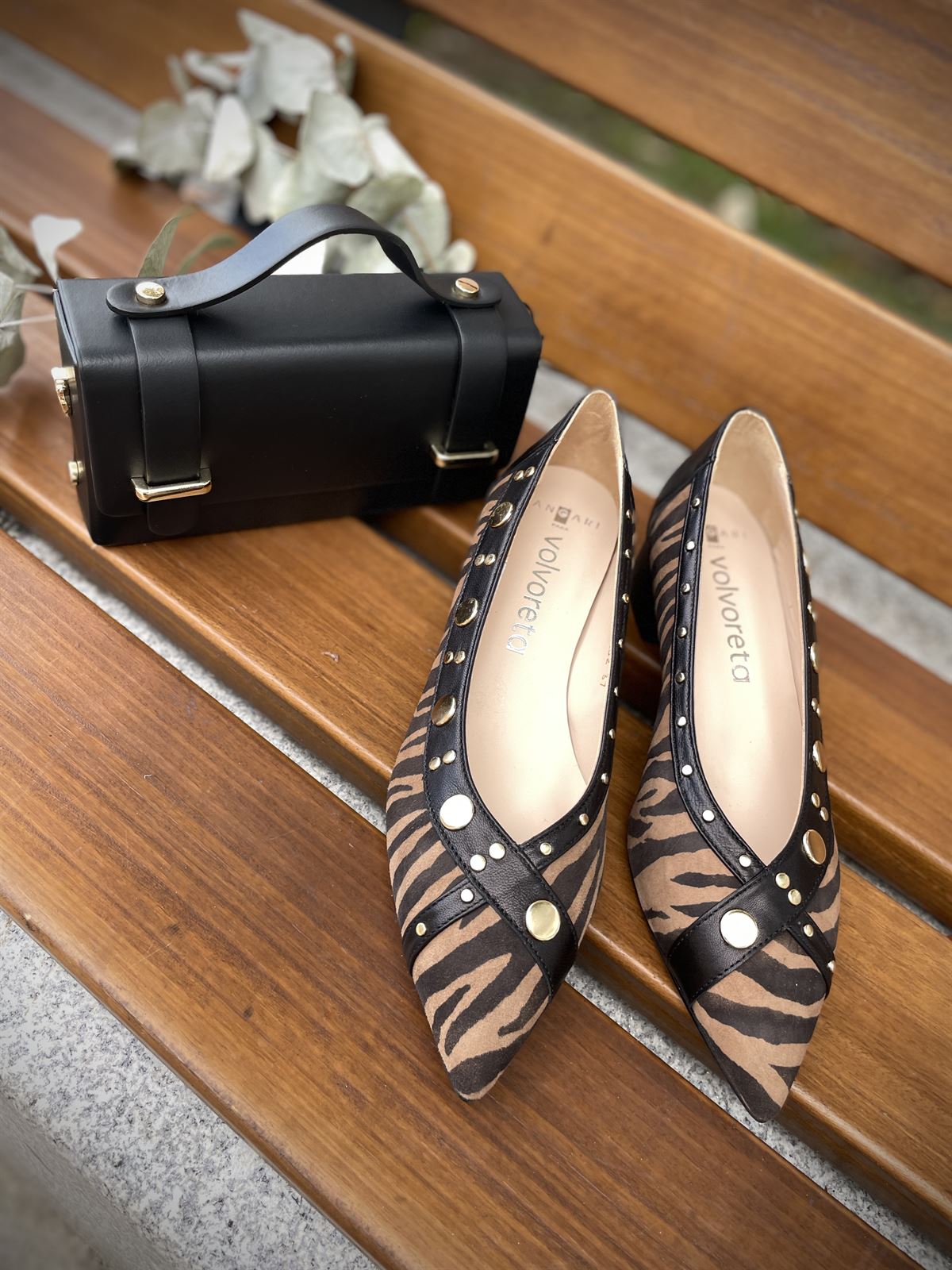Zapato Angari 54202-40 DIANA Ante cebra - Imagen 6