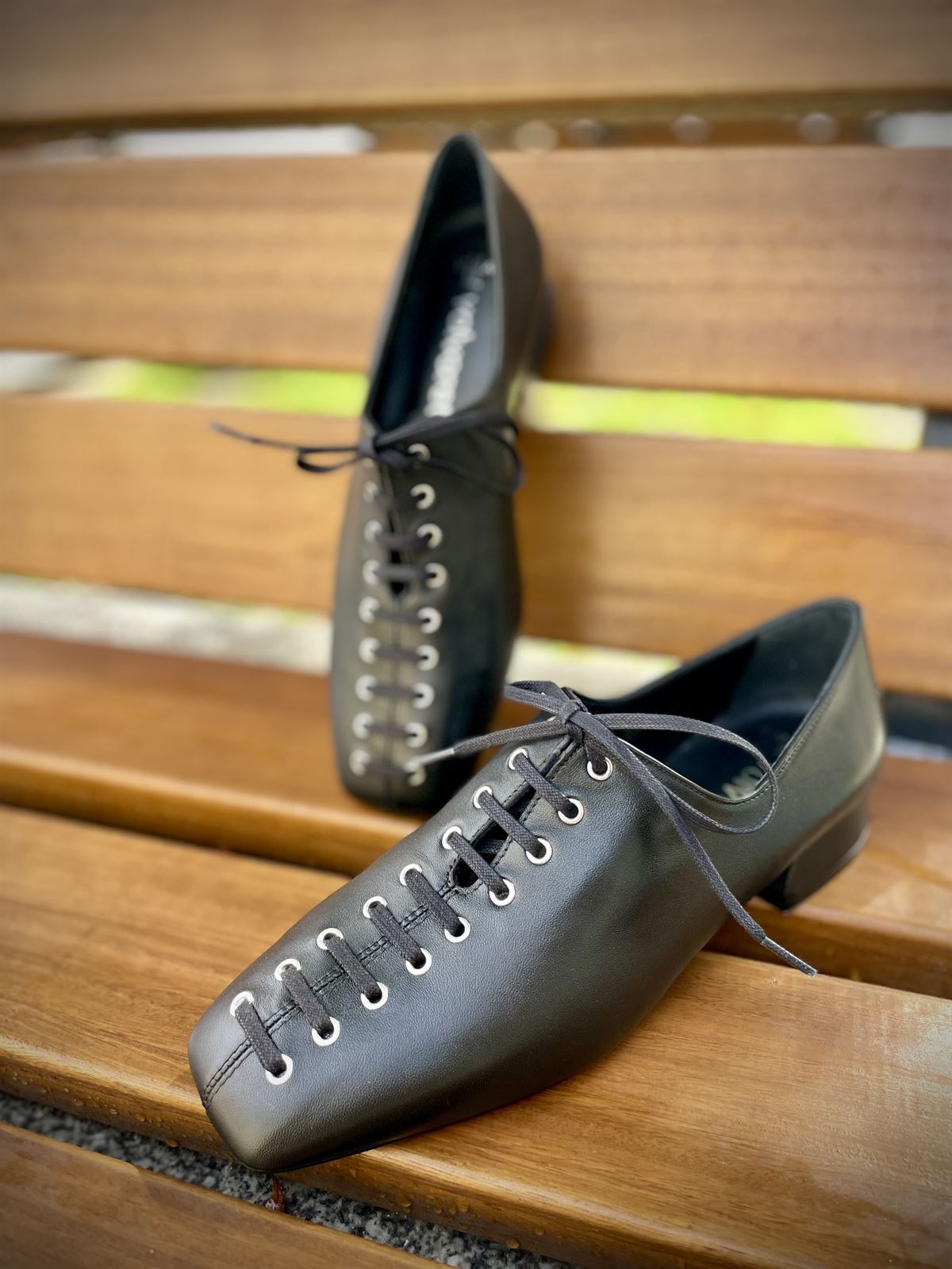 Zapato Angari 54252-97 SARS oxford cordones negro - Imagen 1
