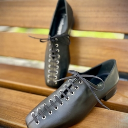 Zapato Angari 54252-97 SARS oxford cordones negro - Imagen 1