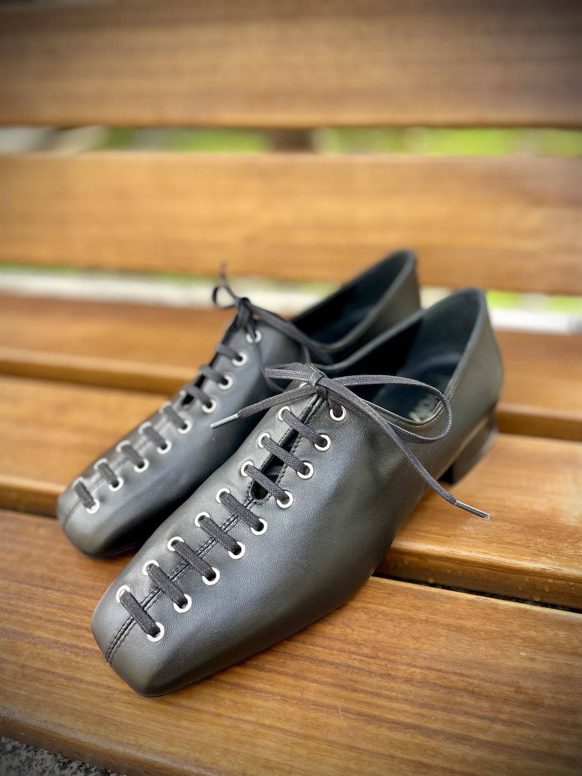 Zapato Angari 54252-97 SARS oxford cordones negro - Imagen 3