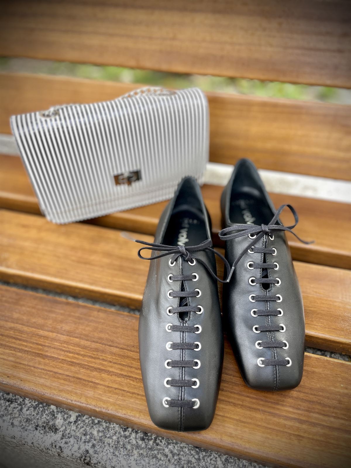 Zapato Angari 54252-97 SARS oxford cordones negro - Imagen 4