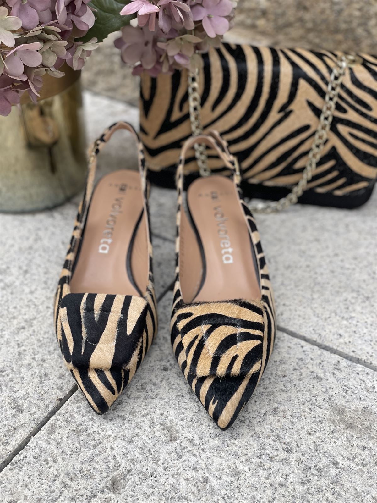 Zapato Angari INDIRA -63 Pint Cebra - Imagen 1