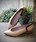 Zapato Angari nude tacón madera. - Imagen 1
