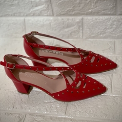 zapato Angari tachas rojo - Imagen 2