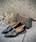 Zapato Angari vivo verde charol negro - Imagen 1