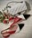 Zapato bailarina Candelitas tricolor rojos - Imagen 1