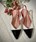 Zapato bailarina Candelitas tricolor rojos - Imagen 2