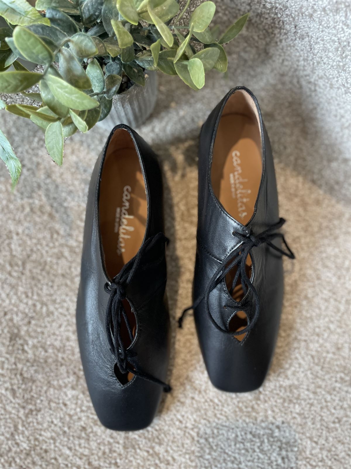 Zapato Candelitas cordón negro - Imagen 3