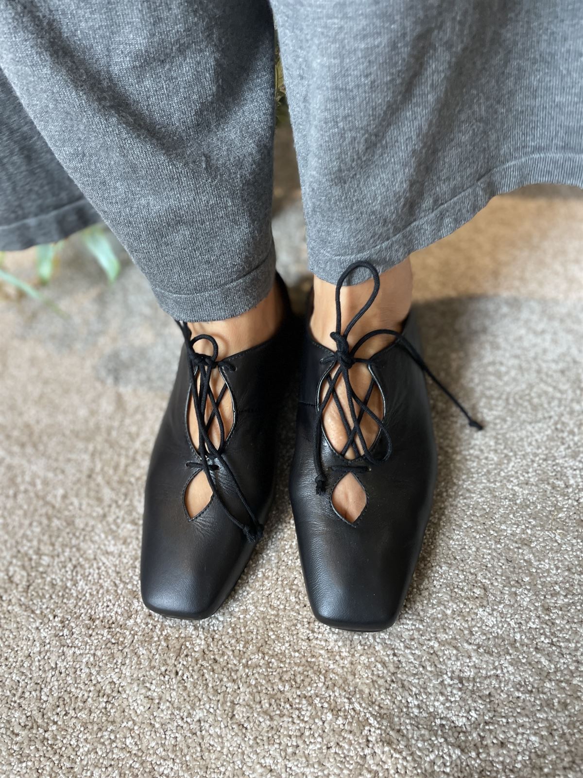 Zapato Candelitas cordón negro - Imagen 4