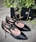 Zapato Candelitas negro atar - Imagen 1