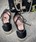 Zapato Candelitas negro atar - Imagen 2