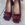 Zapato Candelitas terciopelo morado - Imagen 1