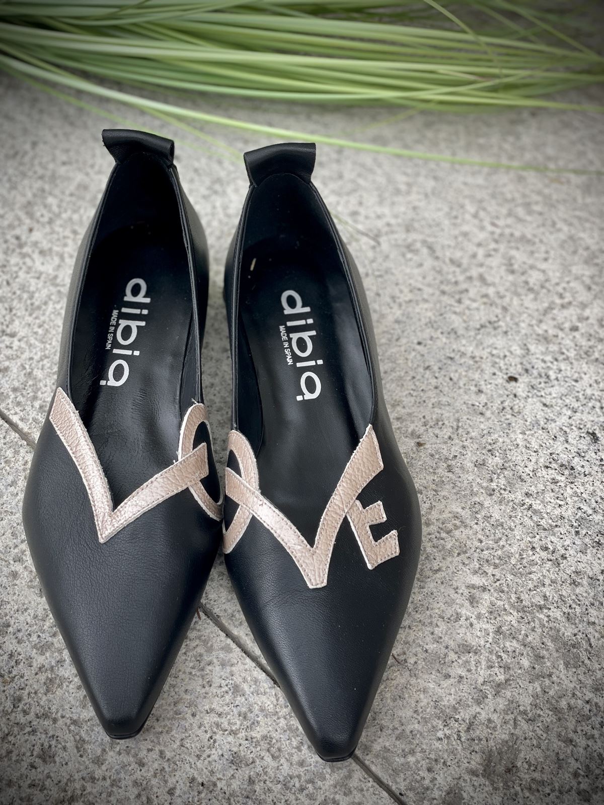Zapato Dibia by Ezzio 55510 LOVE Negro - Imagen 1