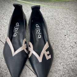 Zapato Dibia by Ezzio 55510 LOVE Negro - Imagen 1
