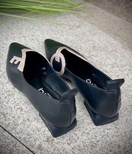 Zapato Dibia by Ezzio 55510 LOVE Negro - Imagen 2