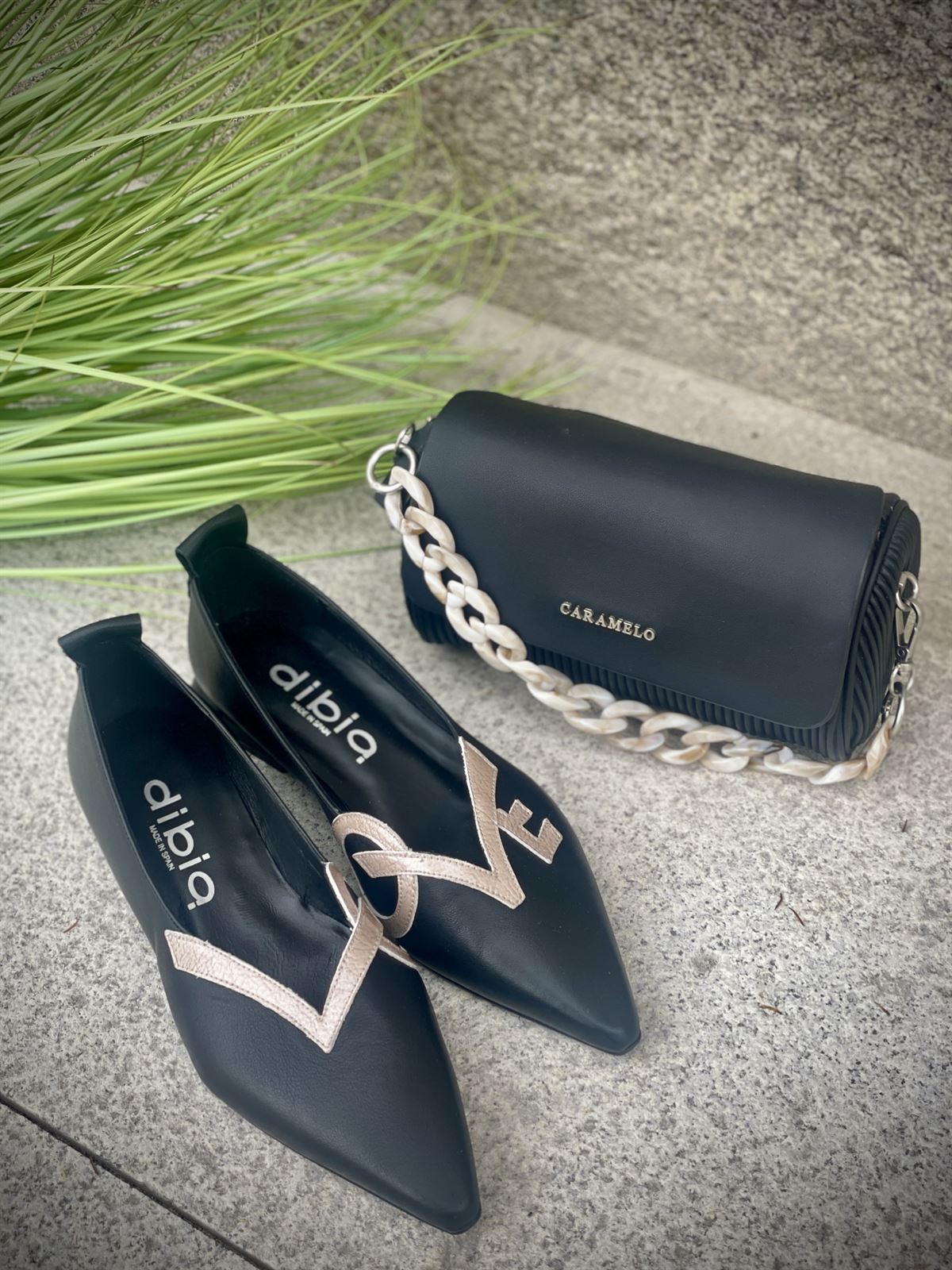 Zapato Dibia by Ezzio 55510 LOVE Negro - Imagen 5