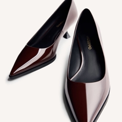 Zapato Gioseppo salón Mazzepa charol marrón. - Imagen 1