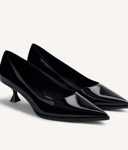 Zapato Gioseppo salón Mazzepa charol negro - Imagen 2