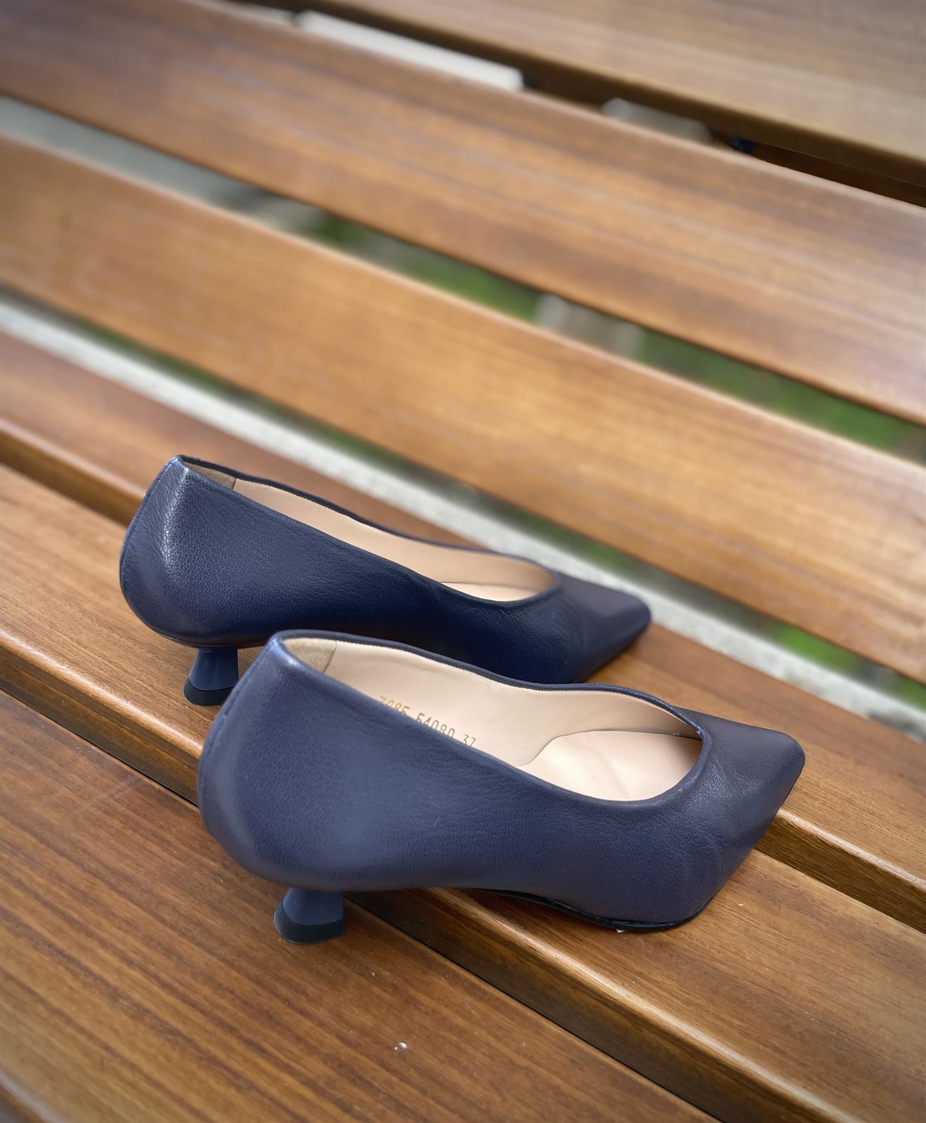 ZAPATO kitten Angari 540-8063 EIFFEL Azul marino - Imagen 3