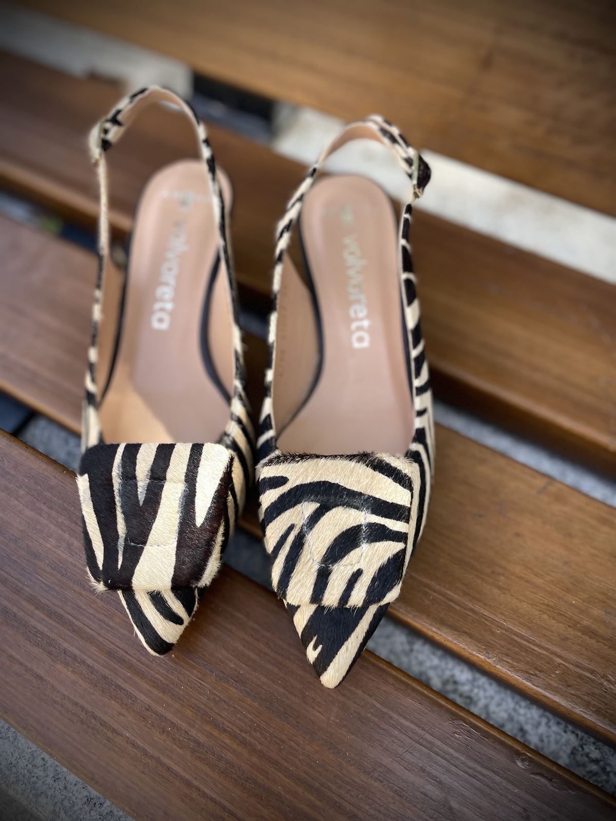 Zapato KITTEN destalonado Angari MAGA 51083-63 Cebra - Imagen 3
