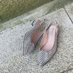 Zapato Manueletina Angari 52173-58R perdiz blanco negro - Imagen 2