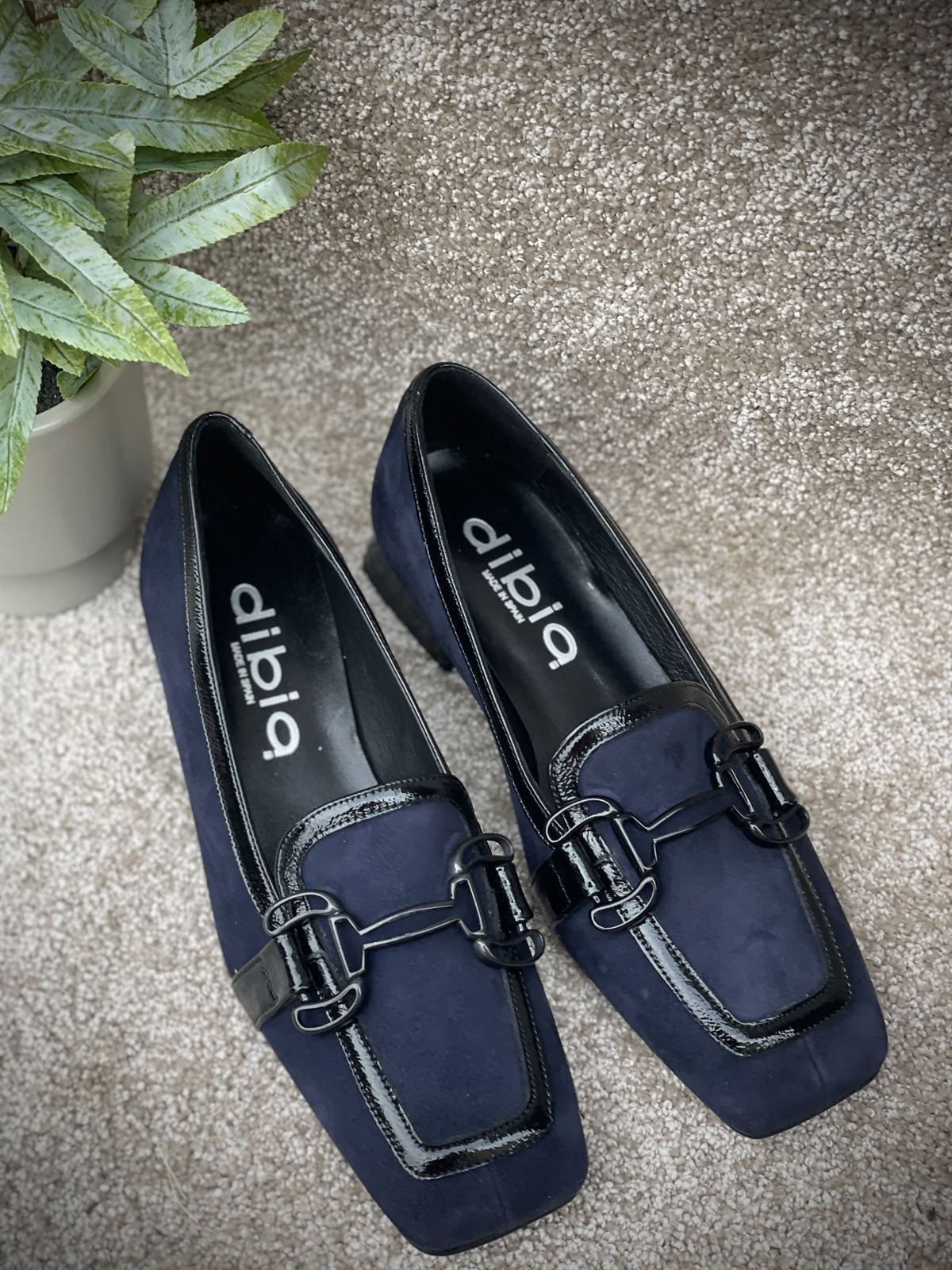 Zapato Mocasín Dibia by Ezzio 13338 azul marino - Imagen 1