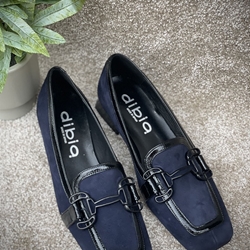 Zapato Mocasín Dibia by Ezzio 13338 azul marino - Imagen 1