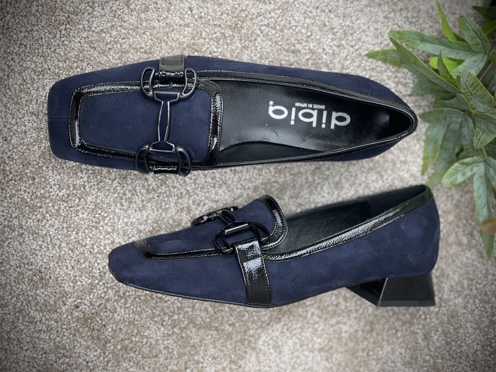 Zapato Mocasín Dibia by Ezzio 13338 azul marino - Imagen 2