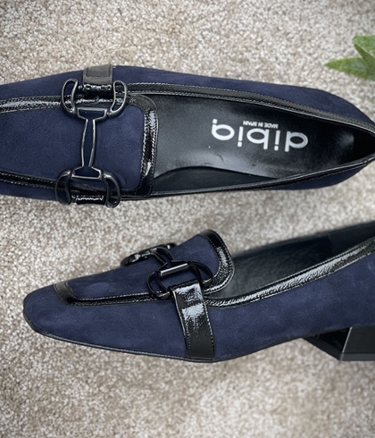 Zapato Mocasín Dibia by Ezzio 13338 azul marino - Imagen 2