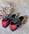 Zapato plano Dibia by Ezzio elastico print rojo - Imagen 2