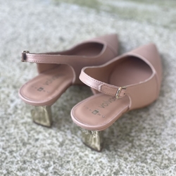 Zapato stiletto Angari 28522 -90  regina nude taupe - Imagen 2