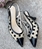 Zapato tacón Dibia by Ezzio destalonado rejilla negro - Imagen 2