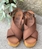 Zueco 25352 HEE SHOES serraje brandy - Imagen 2