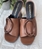 Zueco Noa Harmon MAURICIA hebilla color cuero - Imagen 2