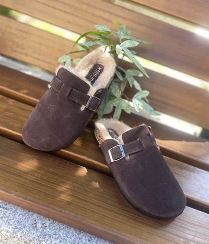 Zueco PEPE moll 262692 invierno Brown chocolate - Imagen 1