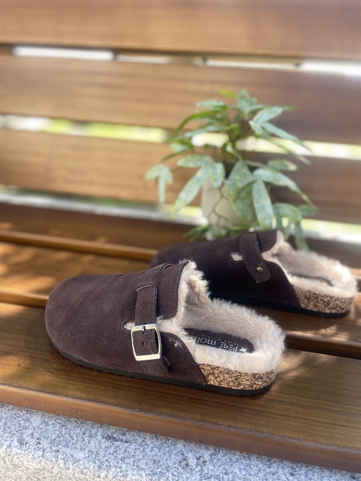 Zueco PEPE moll 262692 invierno Brown chocolate - Imagen 3